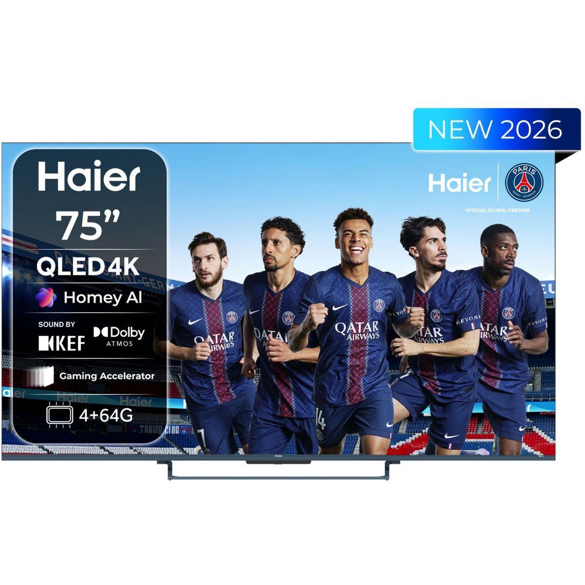 HAIER Tv qled h75s90gux (2026) 75  (190 cm)