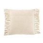 Voir la diapositive 2 : Paris Prix Coussin Déco Franges  Losange  50x50cm Beige