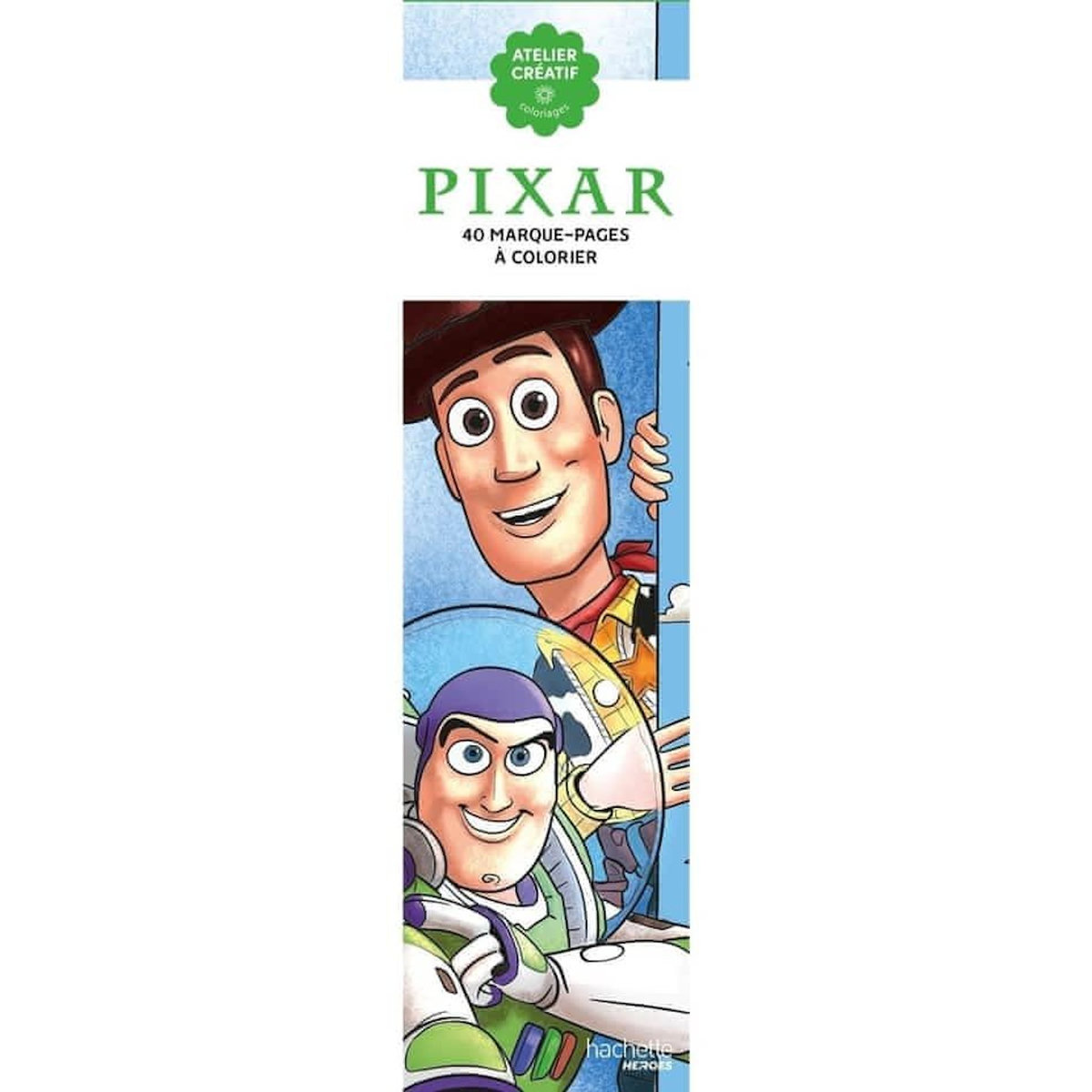 MARQUE-PAGES PIXAR. 40 MARQUE-PAGES A COLORIER, Sivignon Capucine