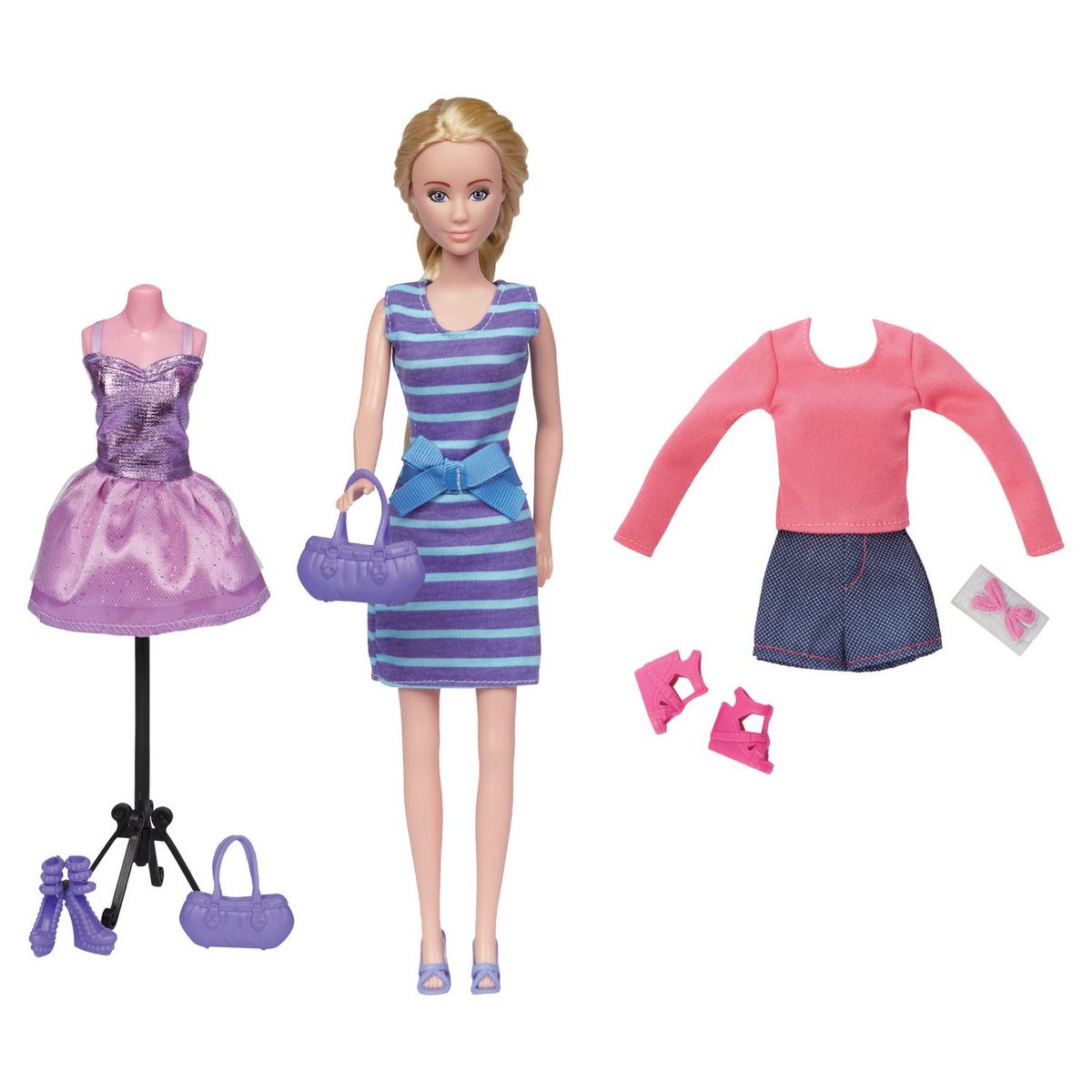 One Two Fun Ma jolie poupée avec sa tenue