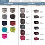 Voir la diapositive 2 :  Boîte de Rangement Pliable  Premium  31x31cm Marron