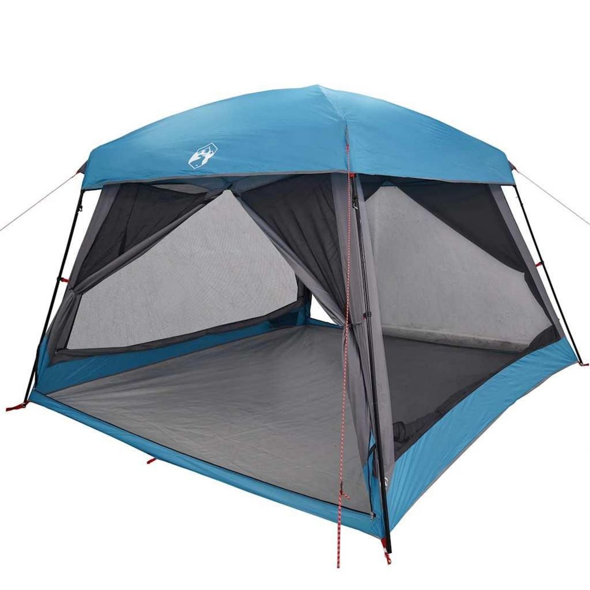 VIDAXL Tente de cabine familiale 6 personnes bleu impermeable