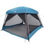 Voir la diapositive 3 : VIDAXL Tente de cabine familiale 6 personnes bleu impermeable