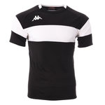 KAPPA T Shirt de Sport Noir/ Homme Kappa Dareto 33133WWJR. Coloris disponibles : Blanc
