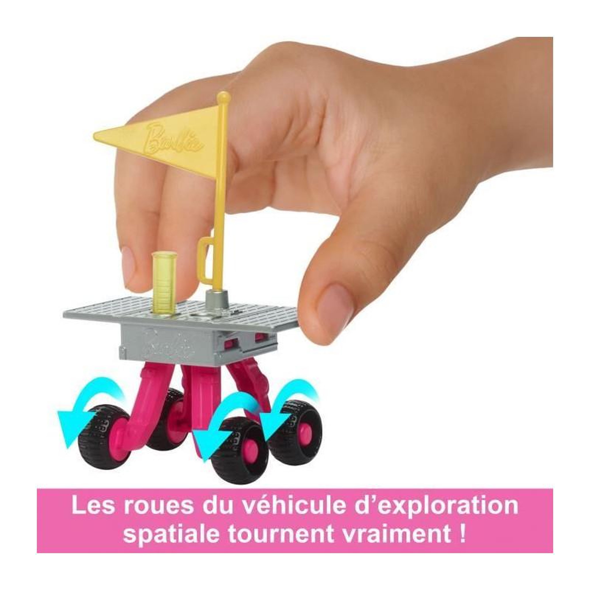 Voir la diapositive 6 : MATTEL Coffret Barbie Astronaute - Mattel - 65eme Anniversaire - 10 Accessoires - Multicolore - 3 ans et plus
