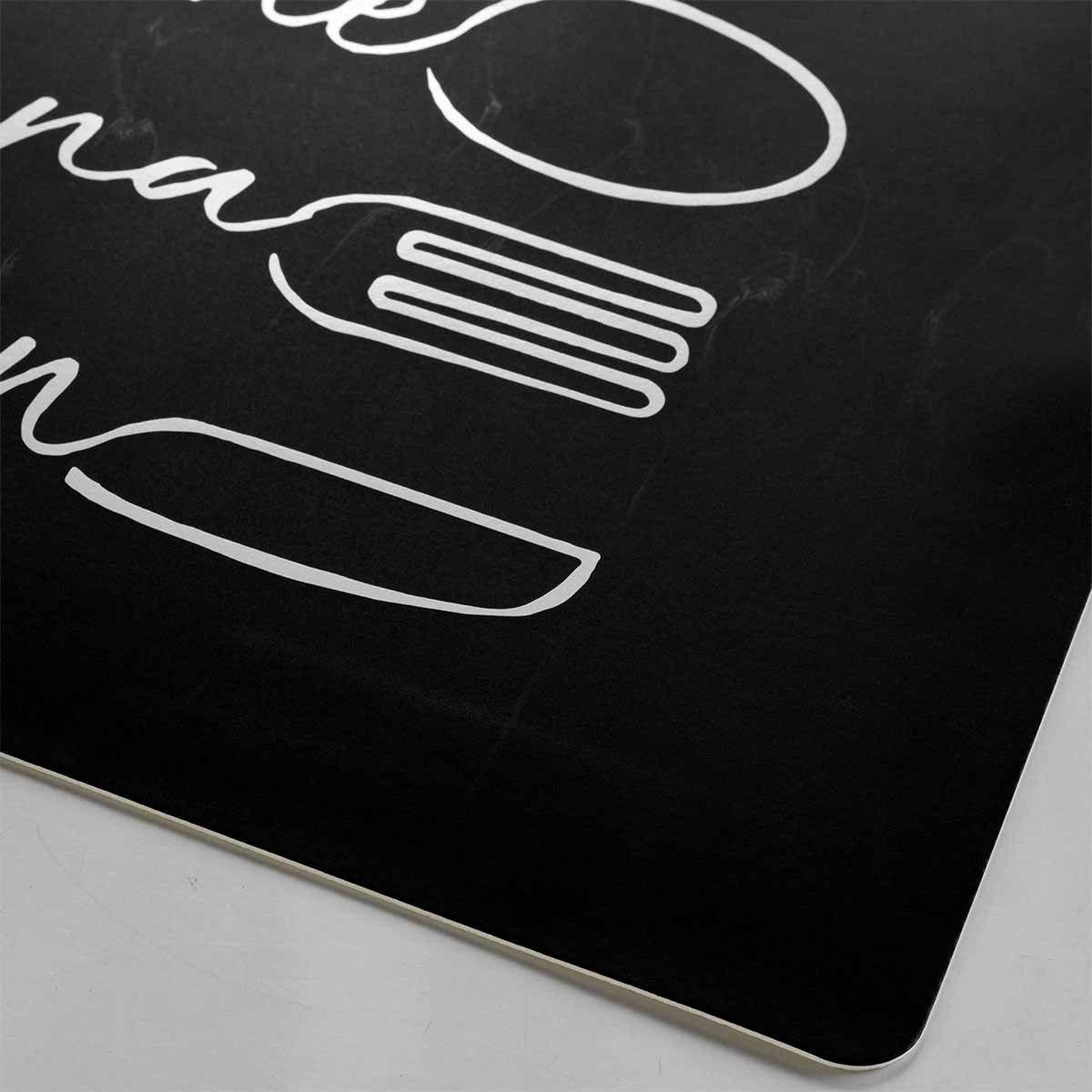 Voir la diapositive 2 : Douceur d'Intérieur Set de table imprimé  cuisina  28x43cm noir