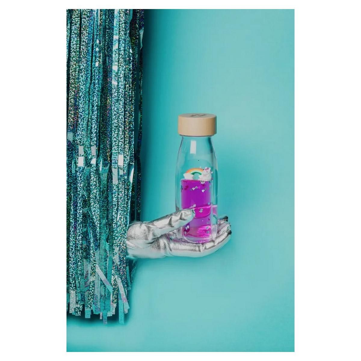 PETIT BOUM Bouteille sensorielle Magic Rainbow - Arc en ciel Magique