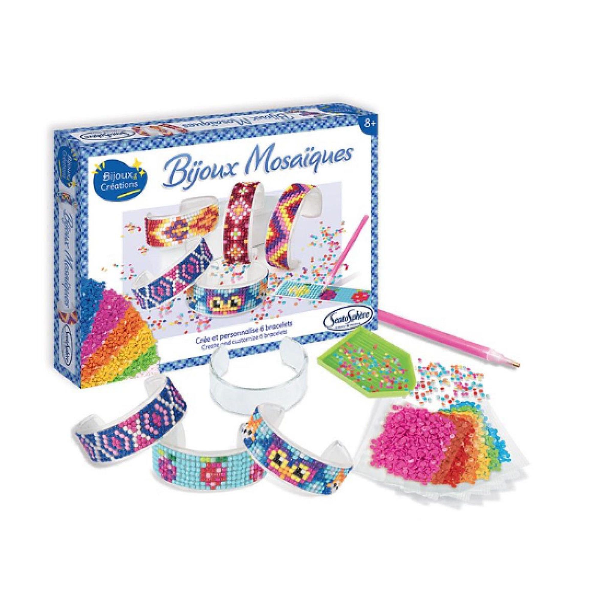 Voir la diapositive 2 : Sentosphere Sentopshere - Bijoux mosaiques