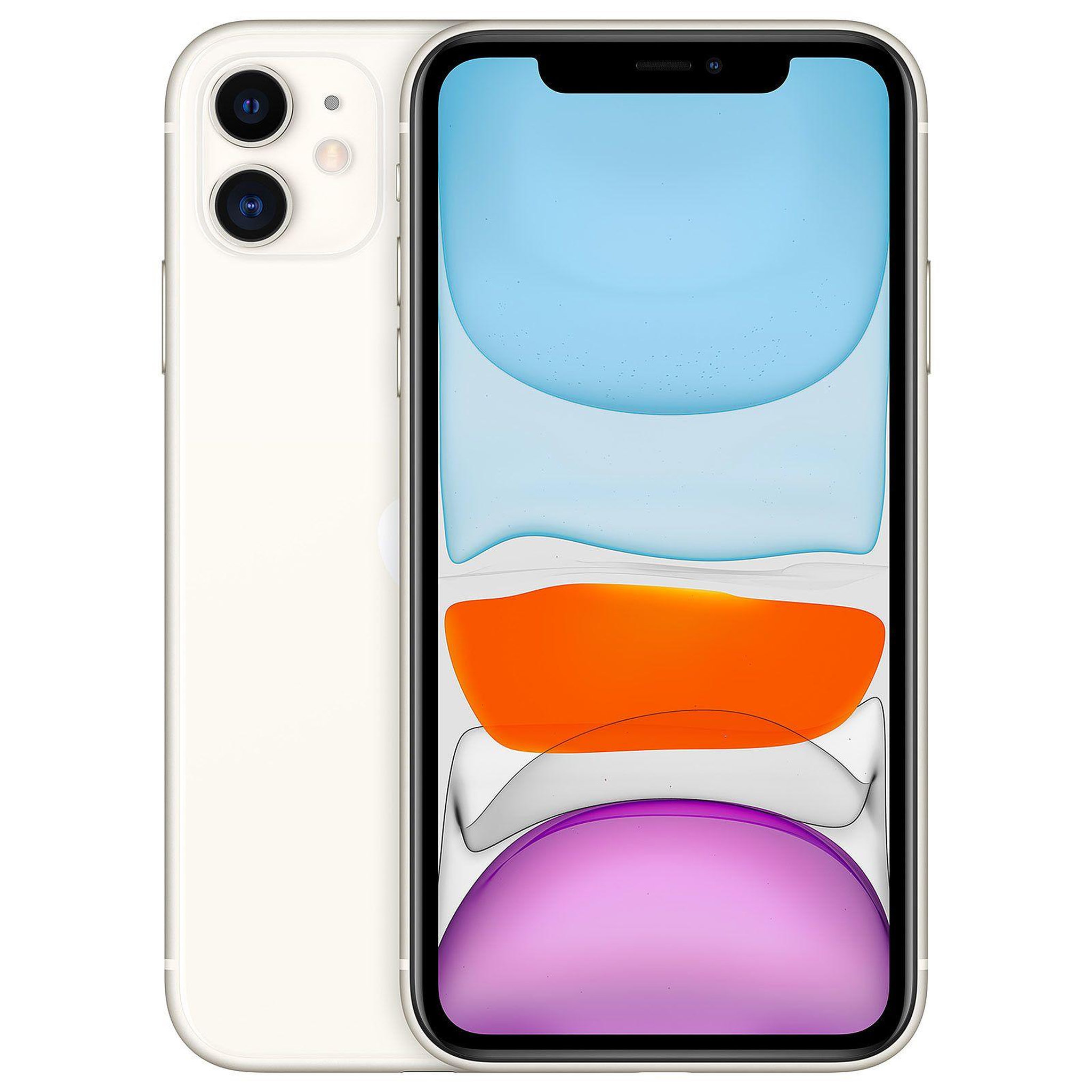 Voir la diapositive 1 : APPLE iPhone 11 Reconditionné 64 Go - Grade C - Blanc