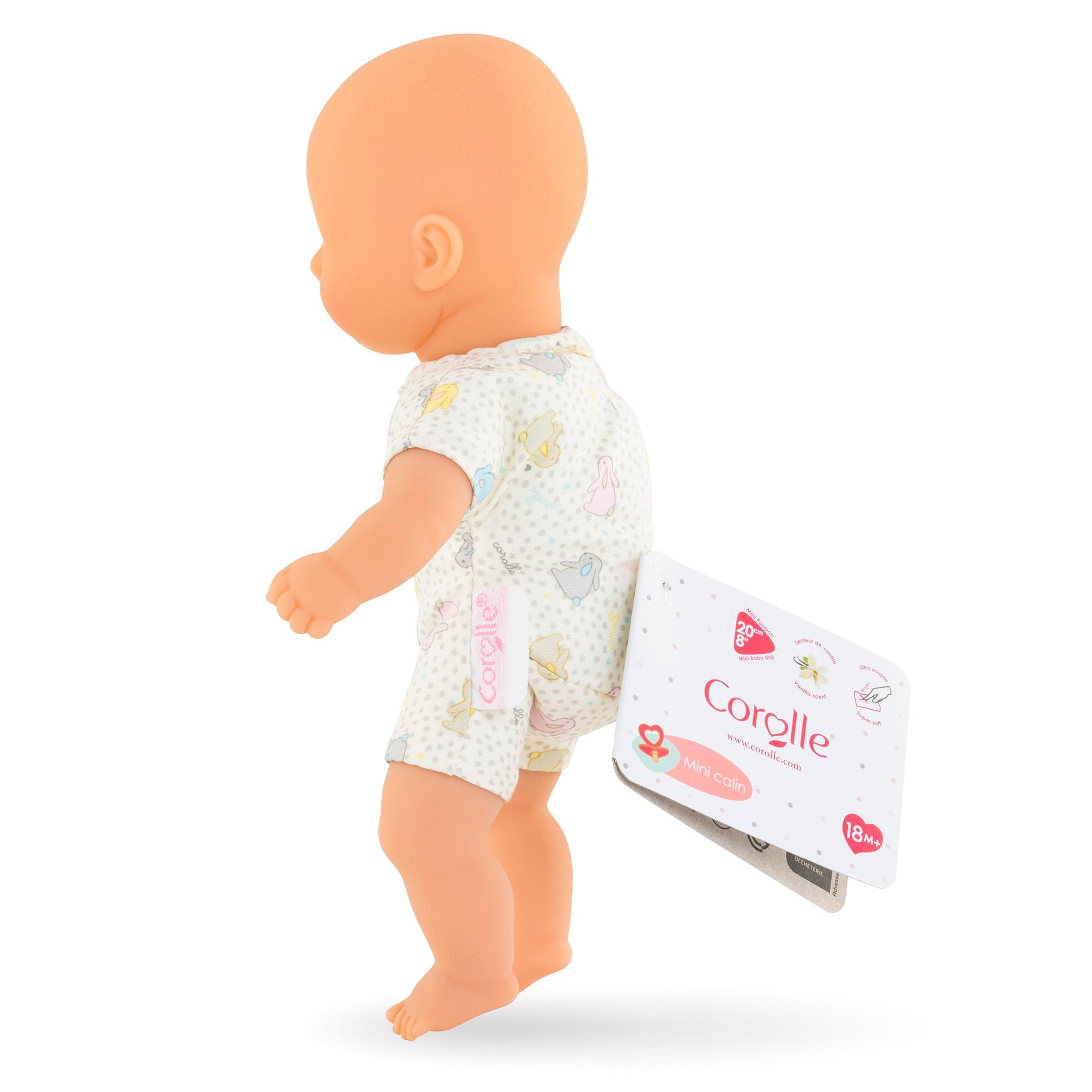 Voir la diapositive 2 : Corolle Poupon Mini Calin Lapins Yeux Bleus