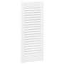 Voir la diapositive 4 : VIDAXL Portes d armoire à persiennes 4 pcs blanc 69x29,5 cm