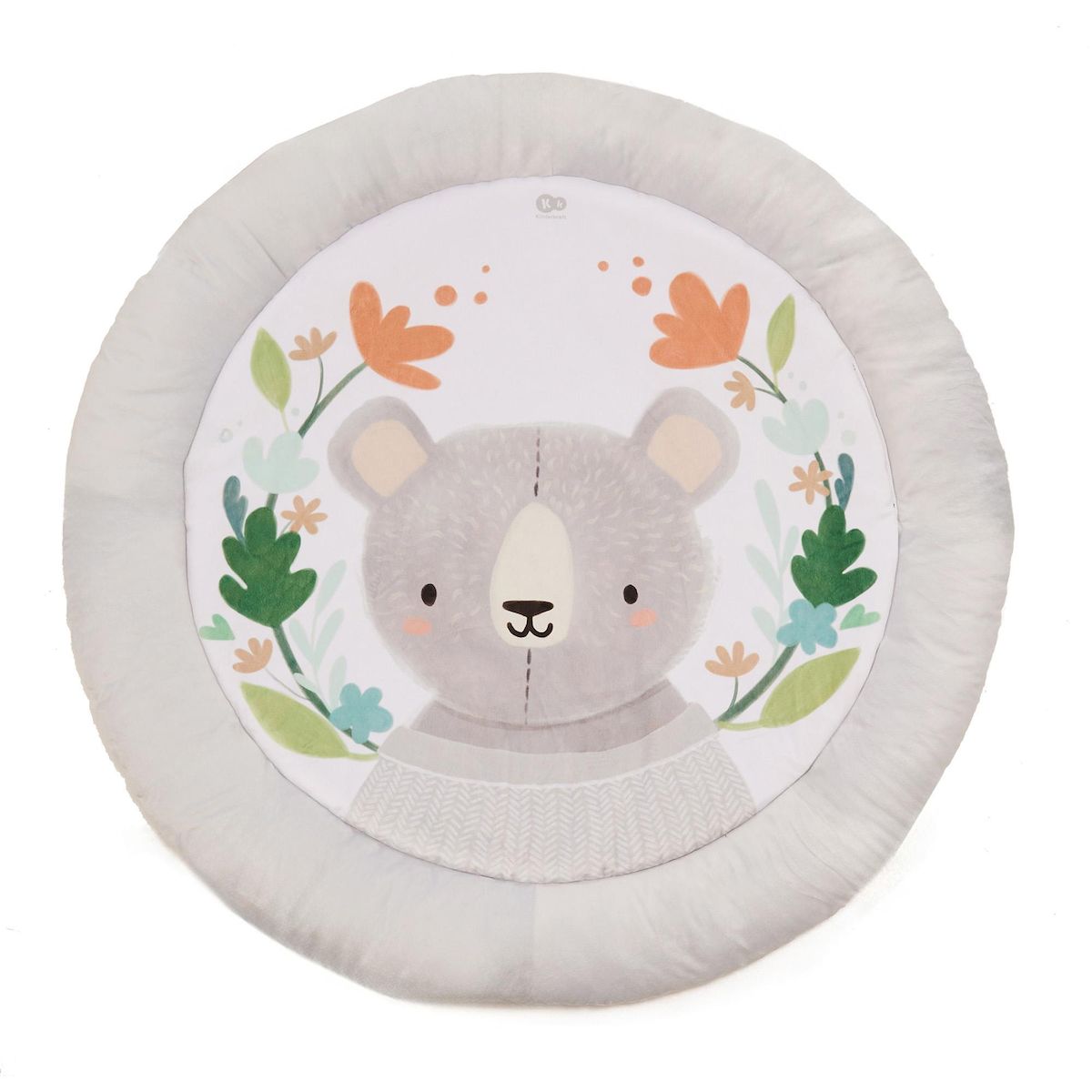 KINDERKRAFT Tapis d'éveil doux avec jouets d'activation et arceaux