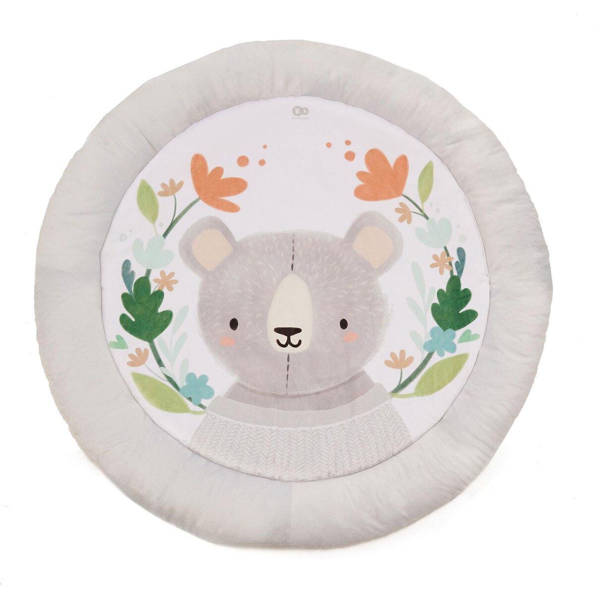 KINDERKRAFT Tapis d'éveil doux avec jouets d'activation et arceaux