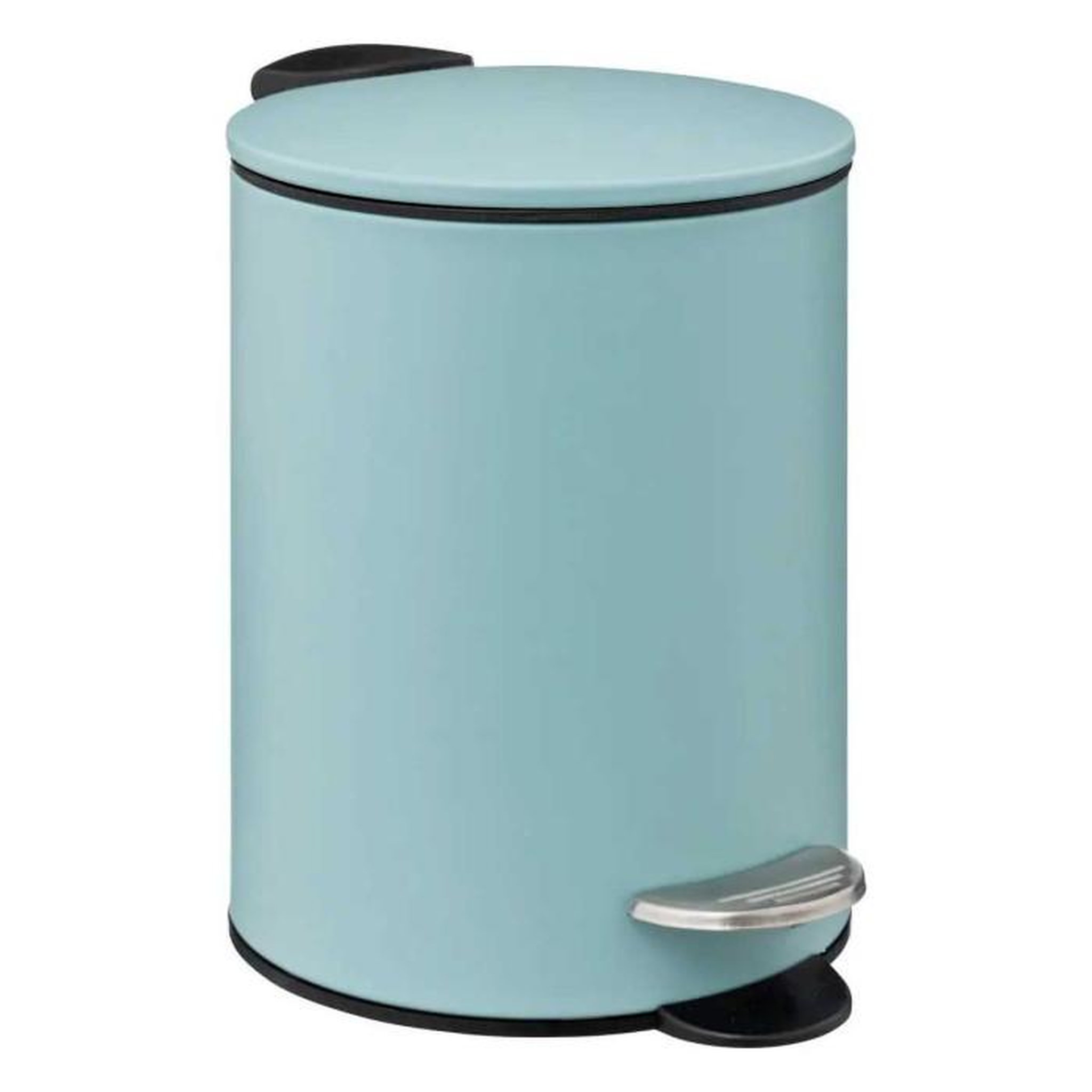 Voir la diapositive 1 : FIVE Poubelle à Pédale  Softclose  3L Bleu Arctique