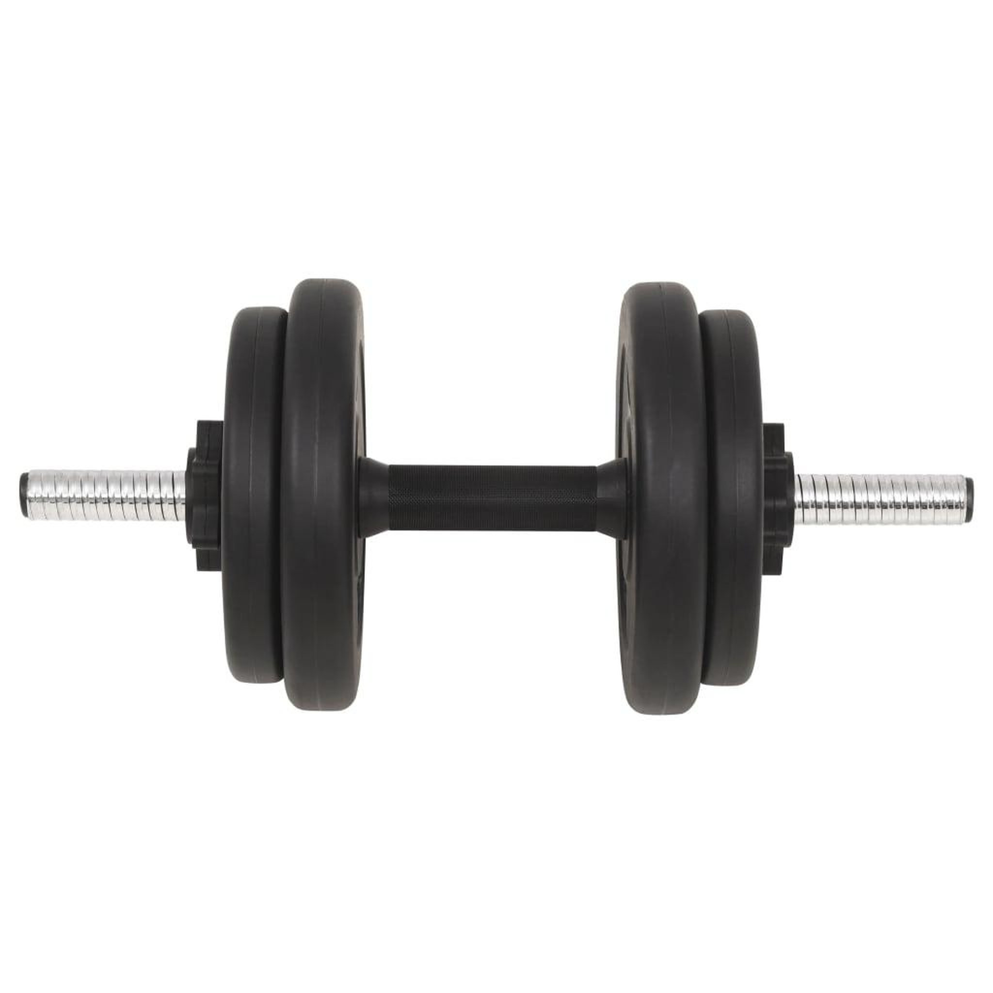 Voir la diapositive 5 : VIDAXL Ensemble d'halteres et barres d'halteres 30 kg