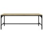 Voir la diapositive 4 : VIDAXL Table basse Chene sonoma 100x50x35 cm Bois d'ingenierie