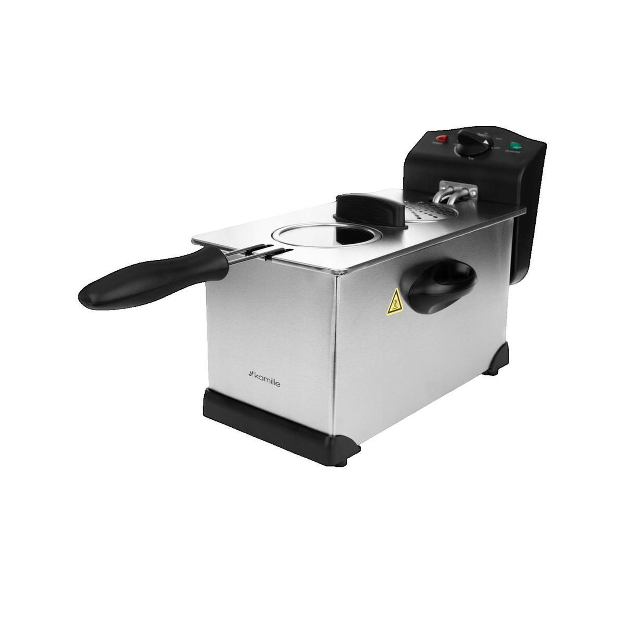 Voir la diapositive 2 : Camomilla Friteuse Kamille KM6813 Argent 3 litres 2200 W