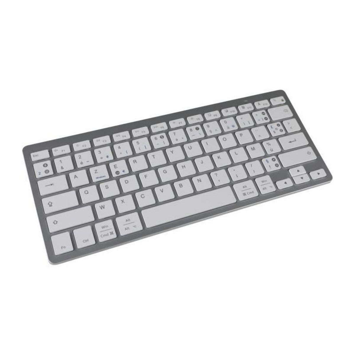 BLUESTORK Clavier - THE G-LAB - KB-MINI-PC-MAC/FR - Bluetooth - Double Layout PC MAC