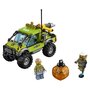 LEGO City  60121 - Le camion d'exploration du volcan