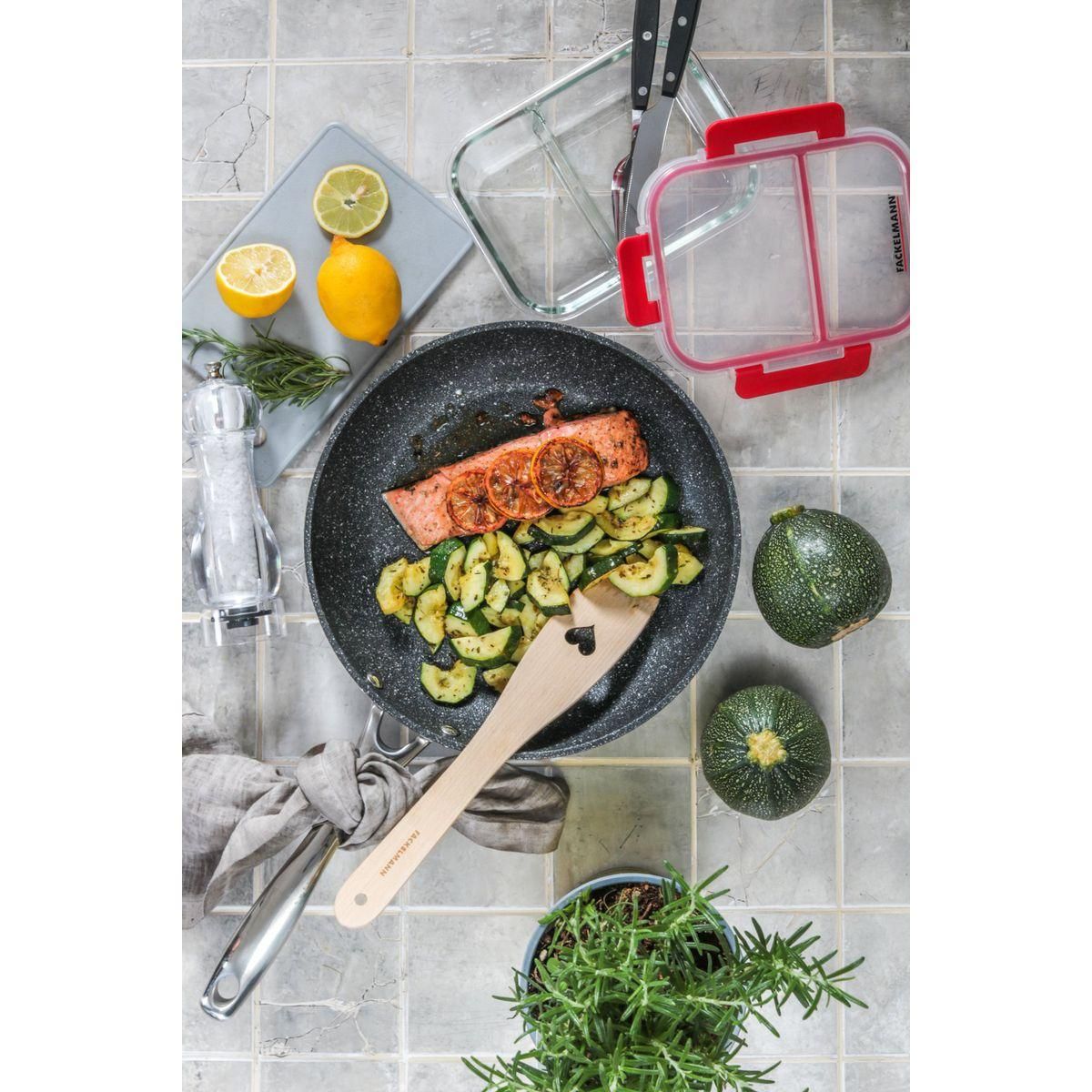 Fackelmann Petite planche à découper en bioplastique 24 x 14 cm Fackelmann Nature