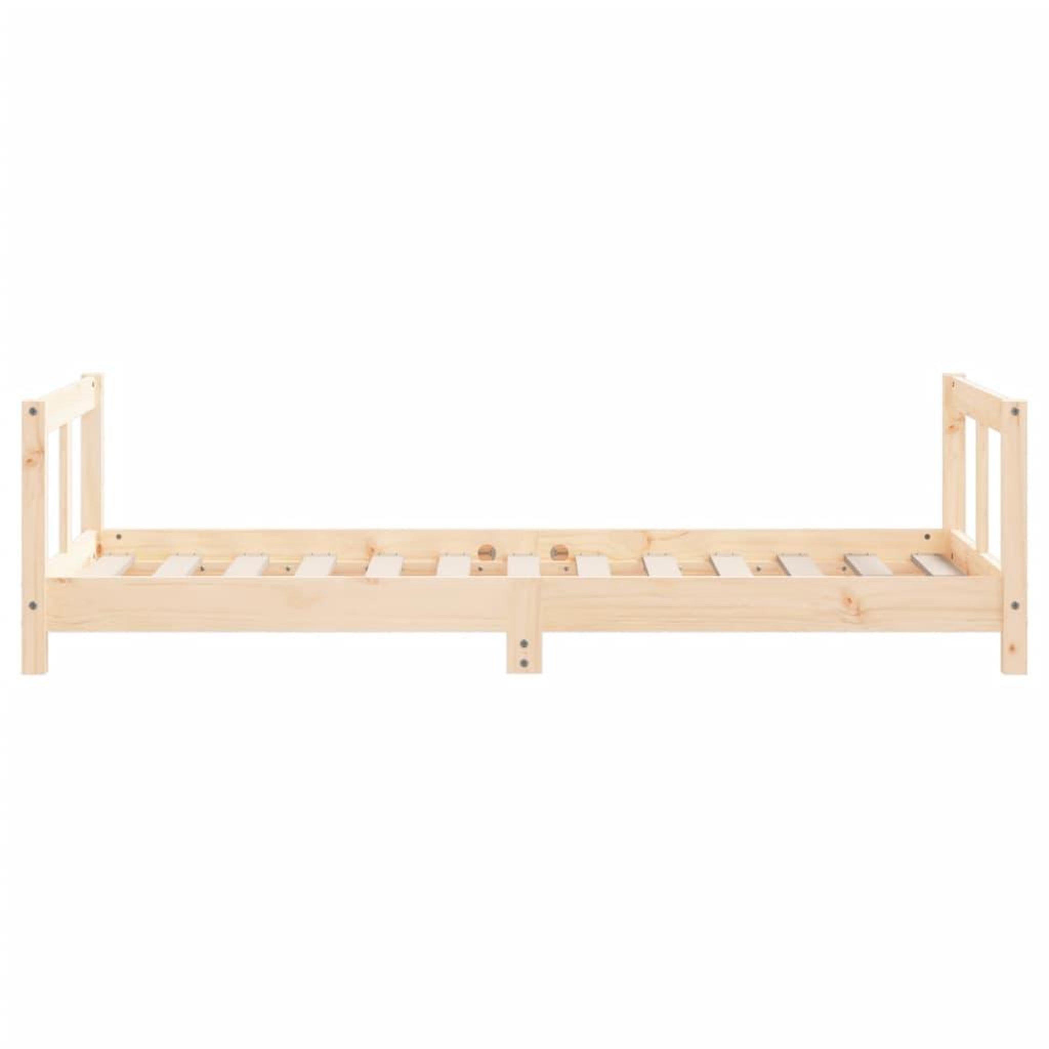 Voir la diapositive 5 : VIDAXL Cadre de lit pour enfant 80x160 cm bois de pin massif