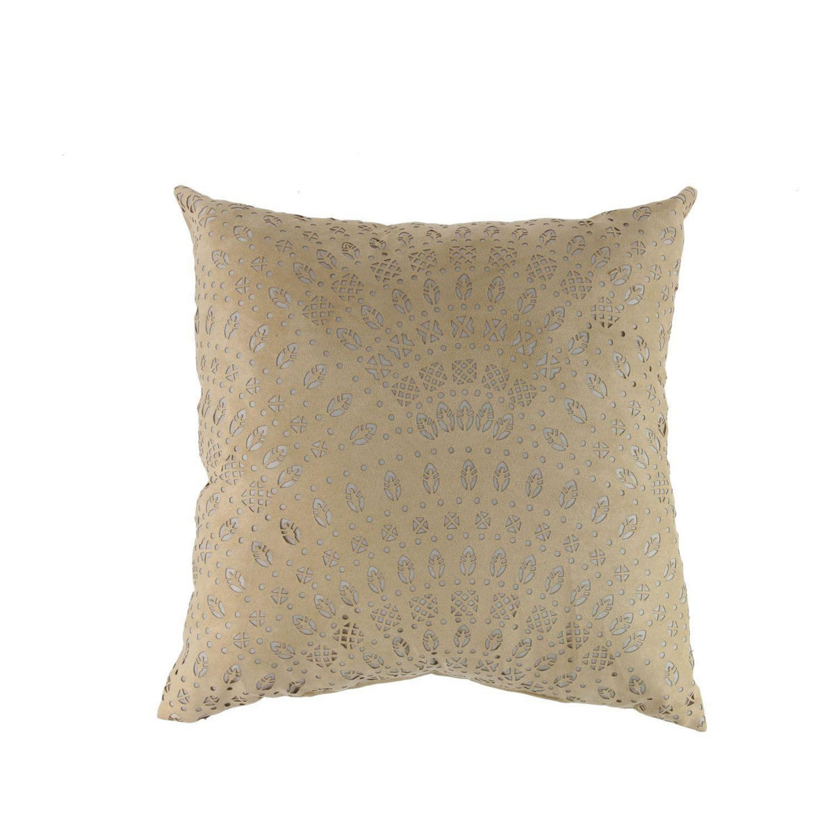 The Home Deco Factory Coussin carré en suédine scandinave Home