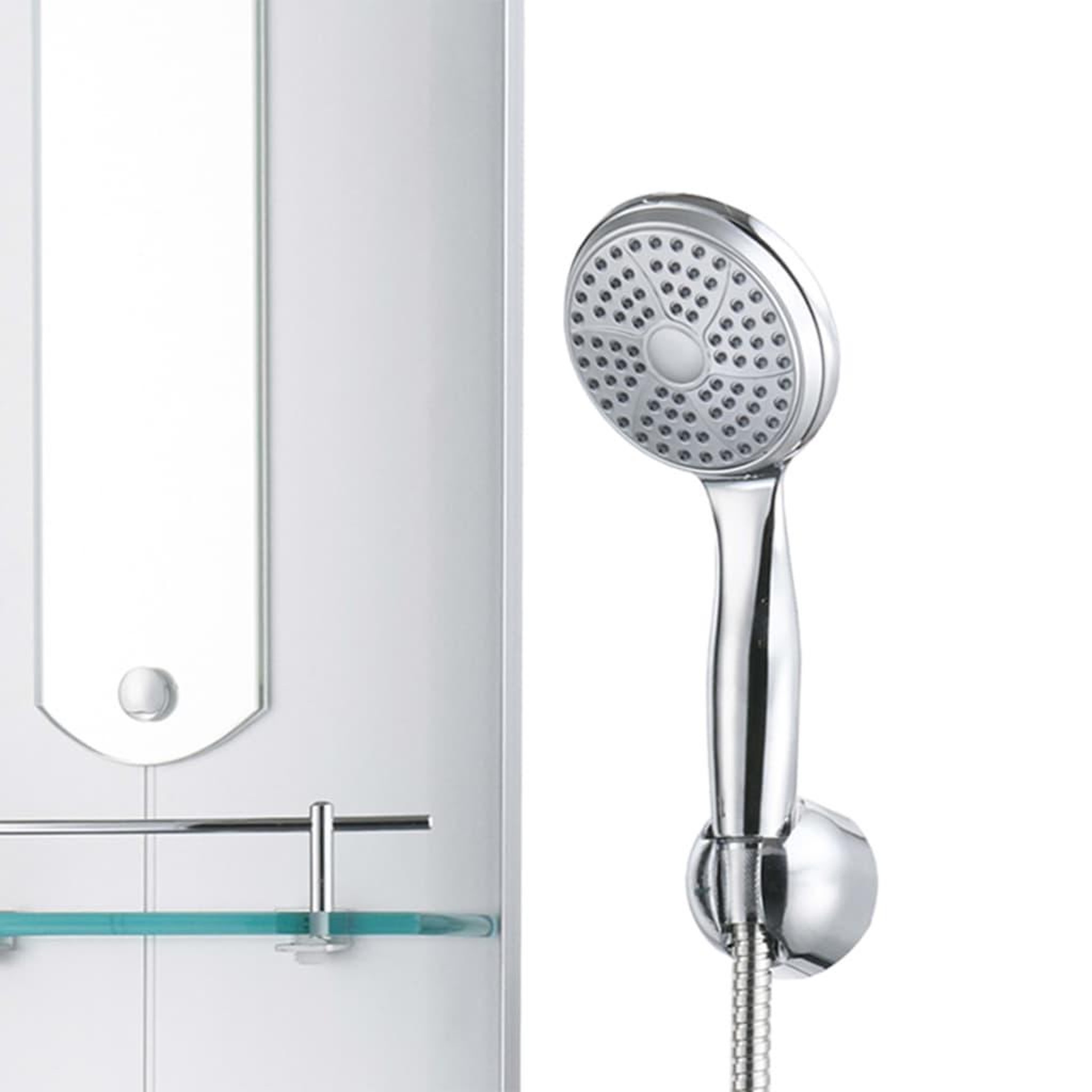 Voir la diapositive 5 : VIDAXL Panneau de douche 25 x 43 x 120 cm Argente