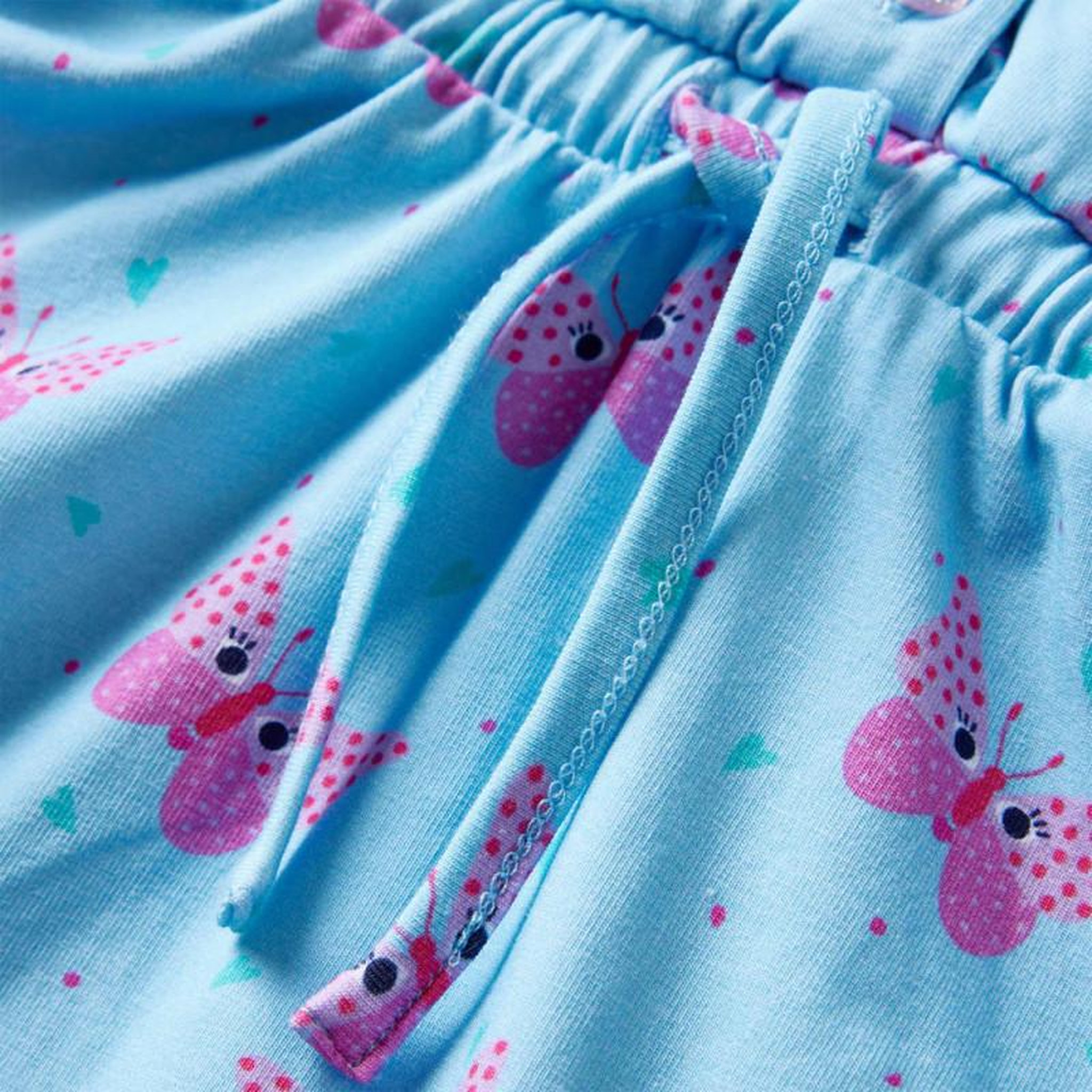 Voir la diapositive 6 : VIDAXL Robe pour enfants avec boutons sans manches bleu 128