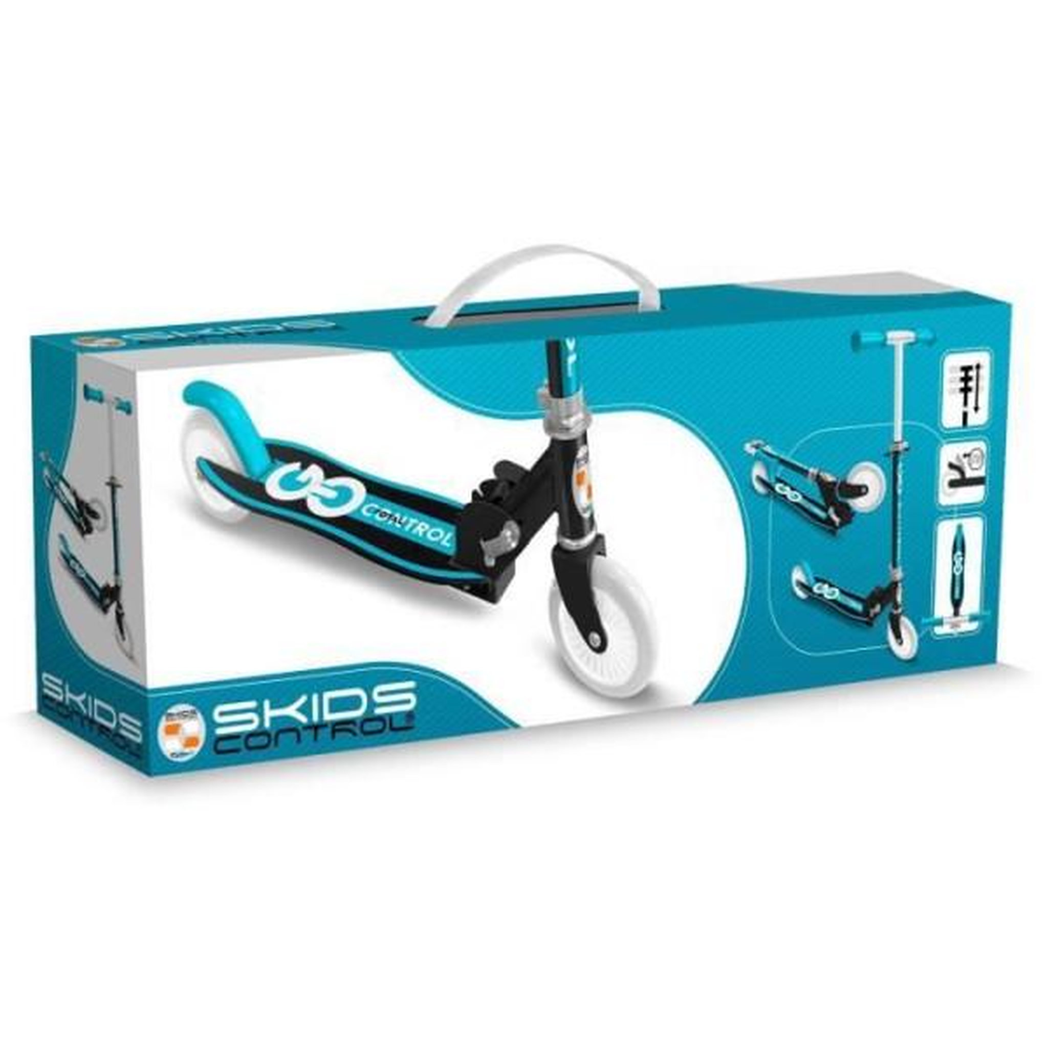 Voir la diapositive 4 : STAMP TROTTINETTE PLIABLE BLEUE STAMP STPSK188010