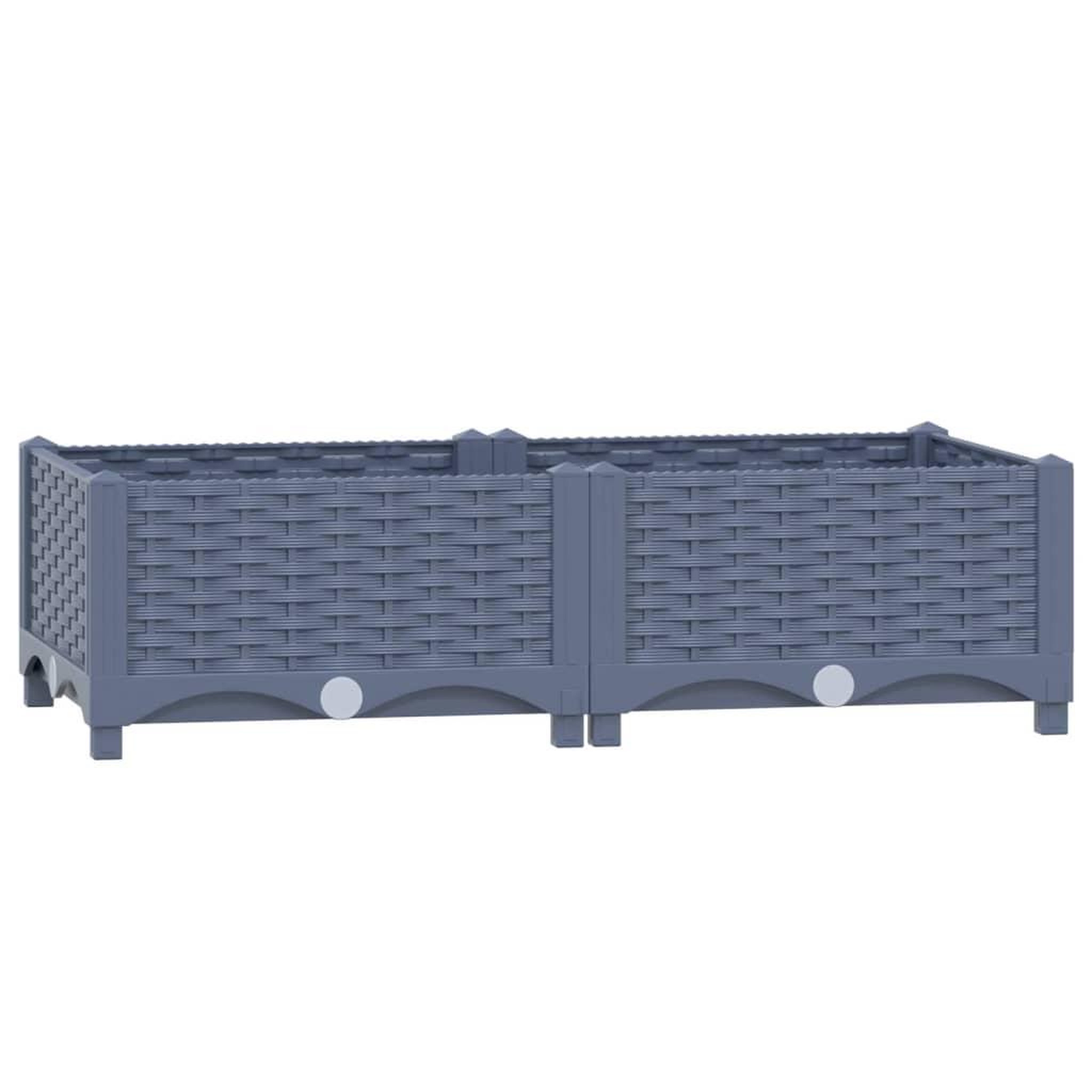 Voir la diapositive 2 : VIDAXL Lit sureleve 80x40x23 cm Polypropylene