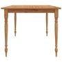 Voir la diapositive 4 : VIDAXL Table Batavia 150x90x75 cm Bois de teck solide