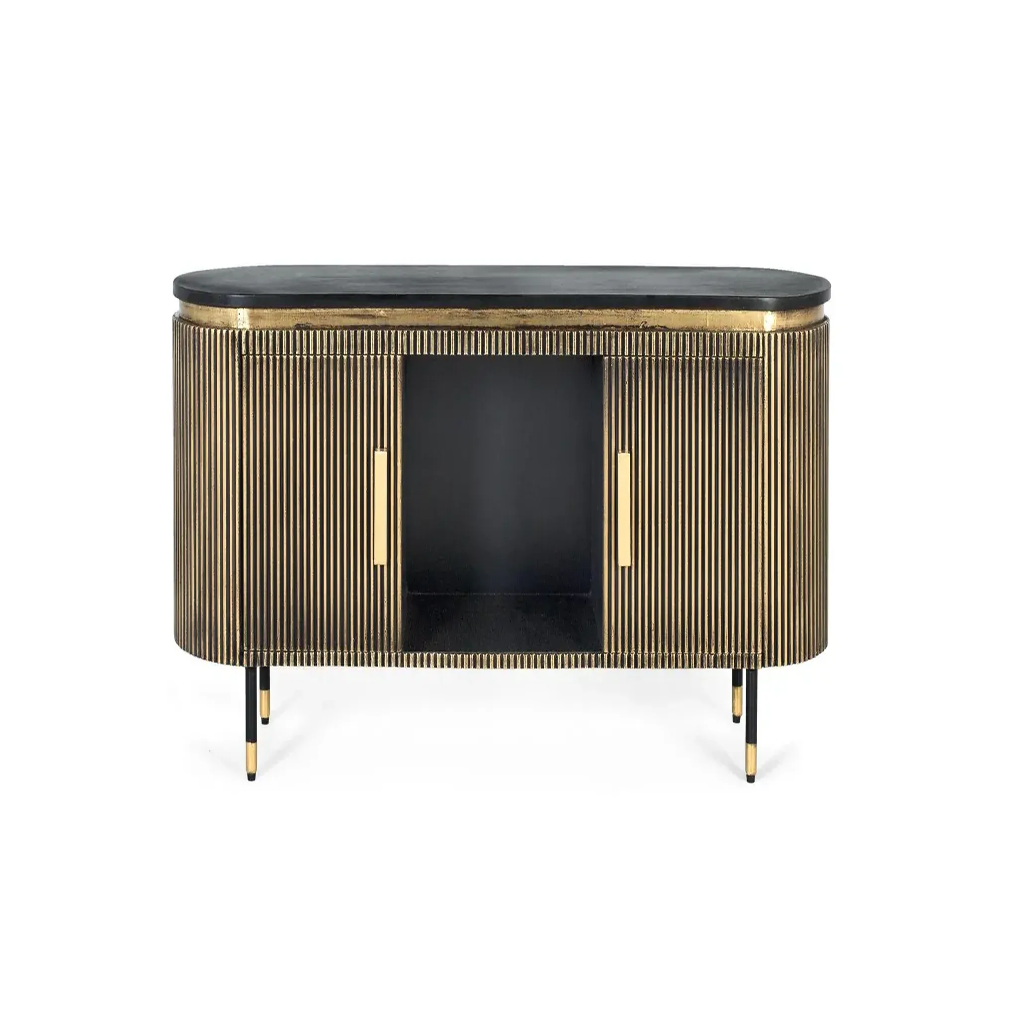 GINER Y COLOMER SL Meuble tv en bois de manguier 150 cm style classique moderne