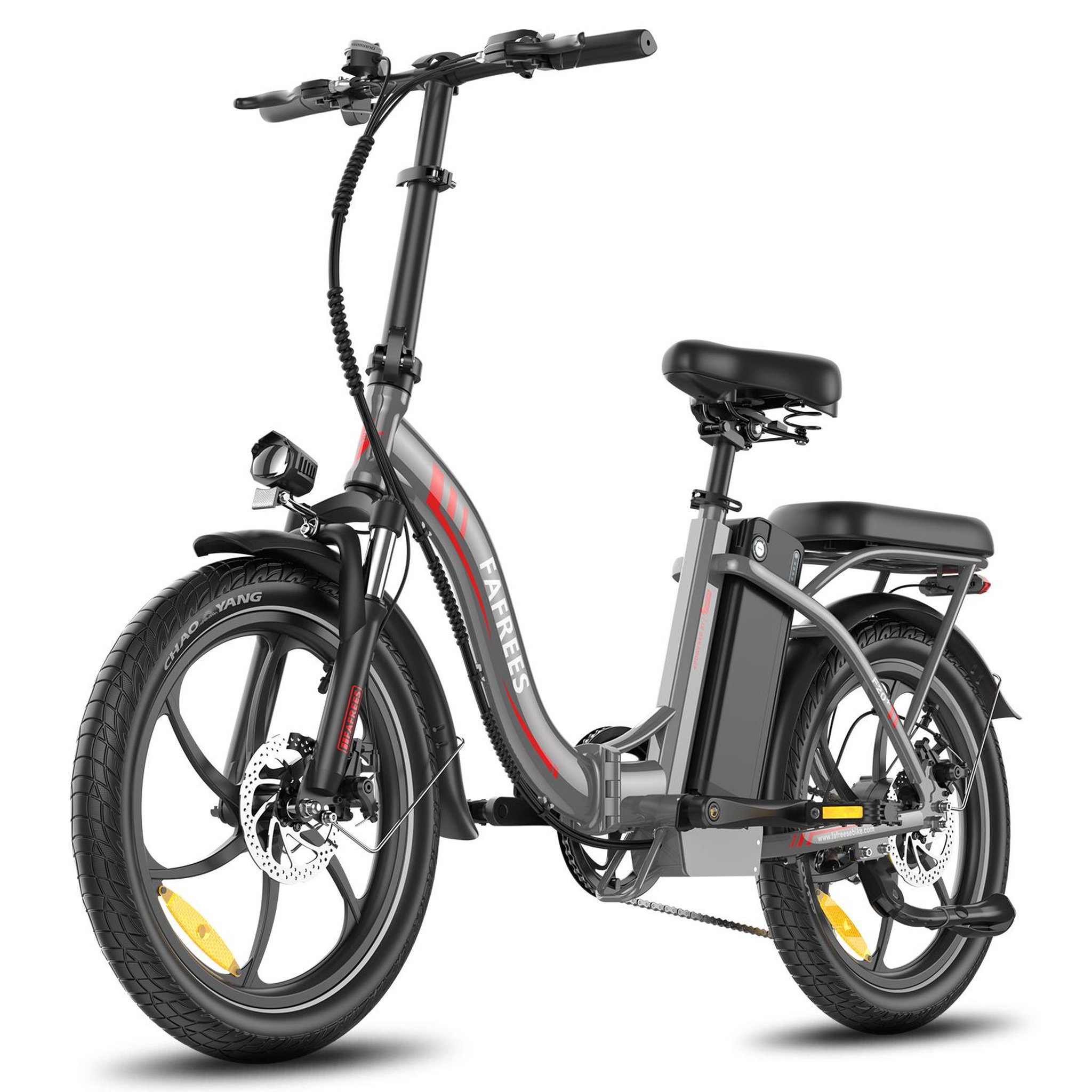 Voir la diapositive 3 : FAFREES Vélo électrique pliable urbain fafrees f20+