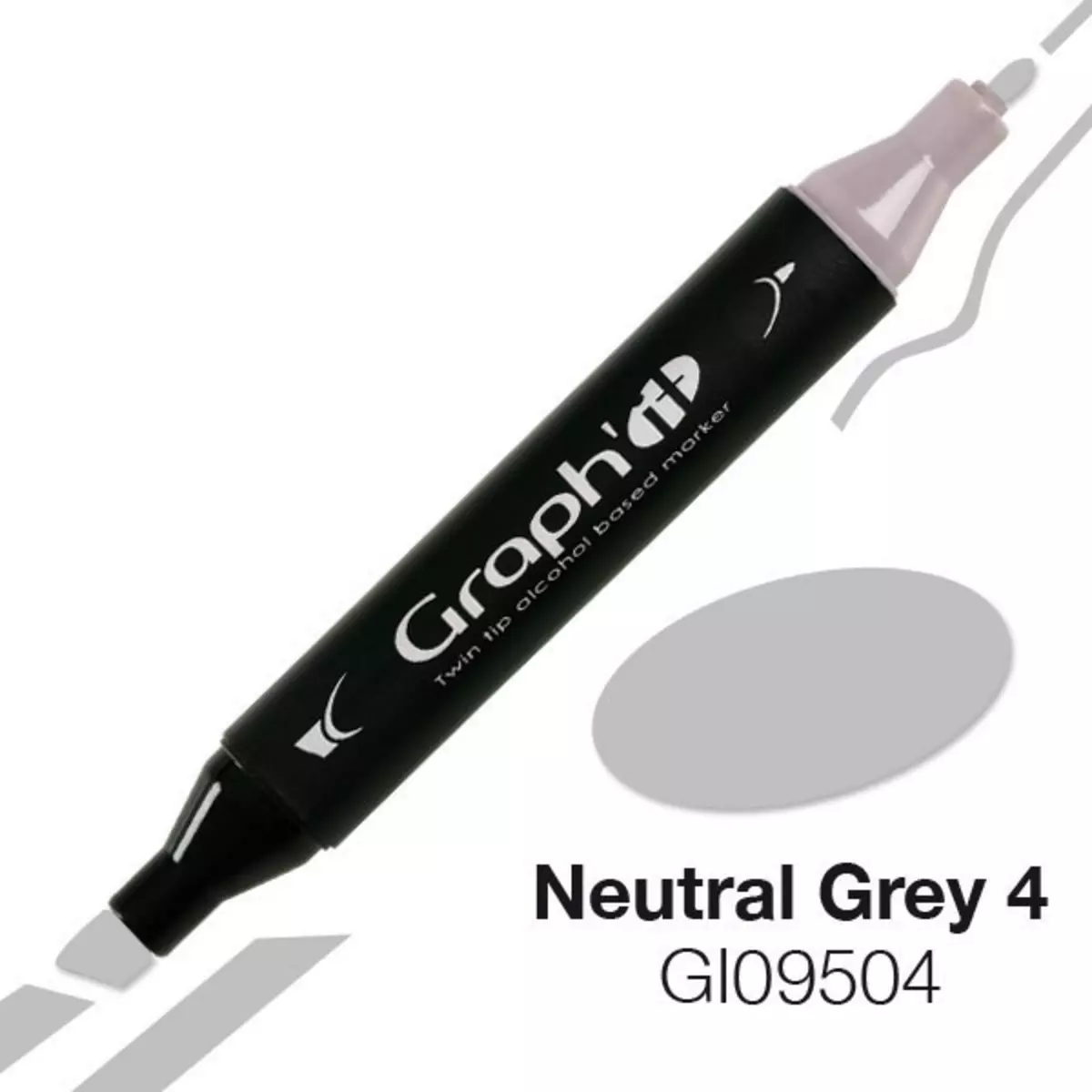 Graph it Marqueur à l'alcool Graph'it 9504 Neutral Grey 4