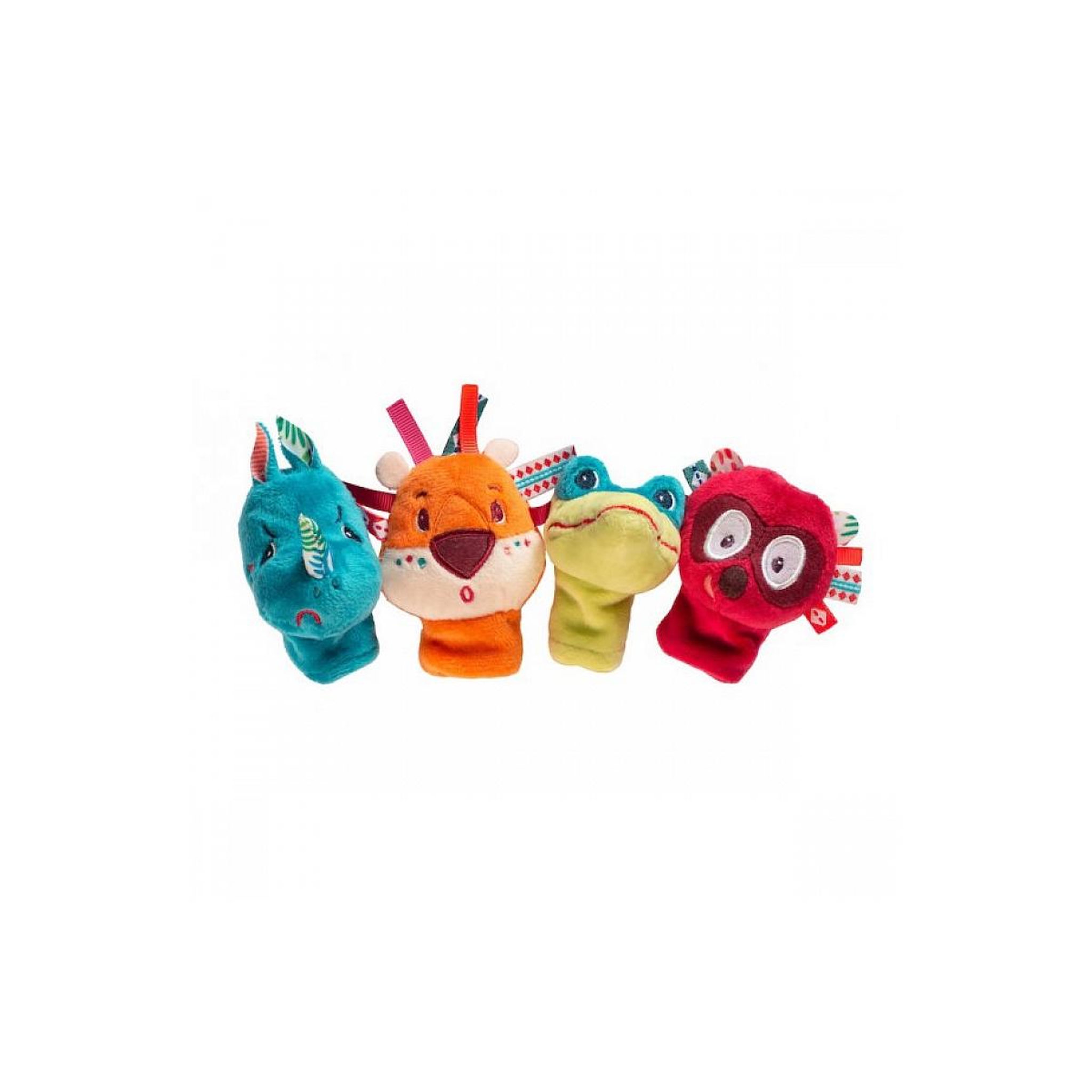 LILLIPUTIENS Marionnettes de doigt theme Jungle