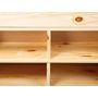 Voir la diapositive 3 : Lit multi-rangements en pin massif 180x200cm SLEEP