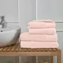 Sensei Maison Ensemble de bain 4 pièces Zéro Twist (2 draps de bain + 2 serviettes de toilette) SENSOFT