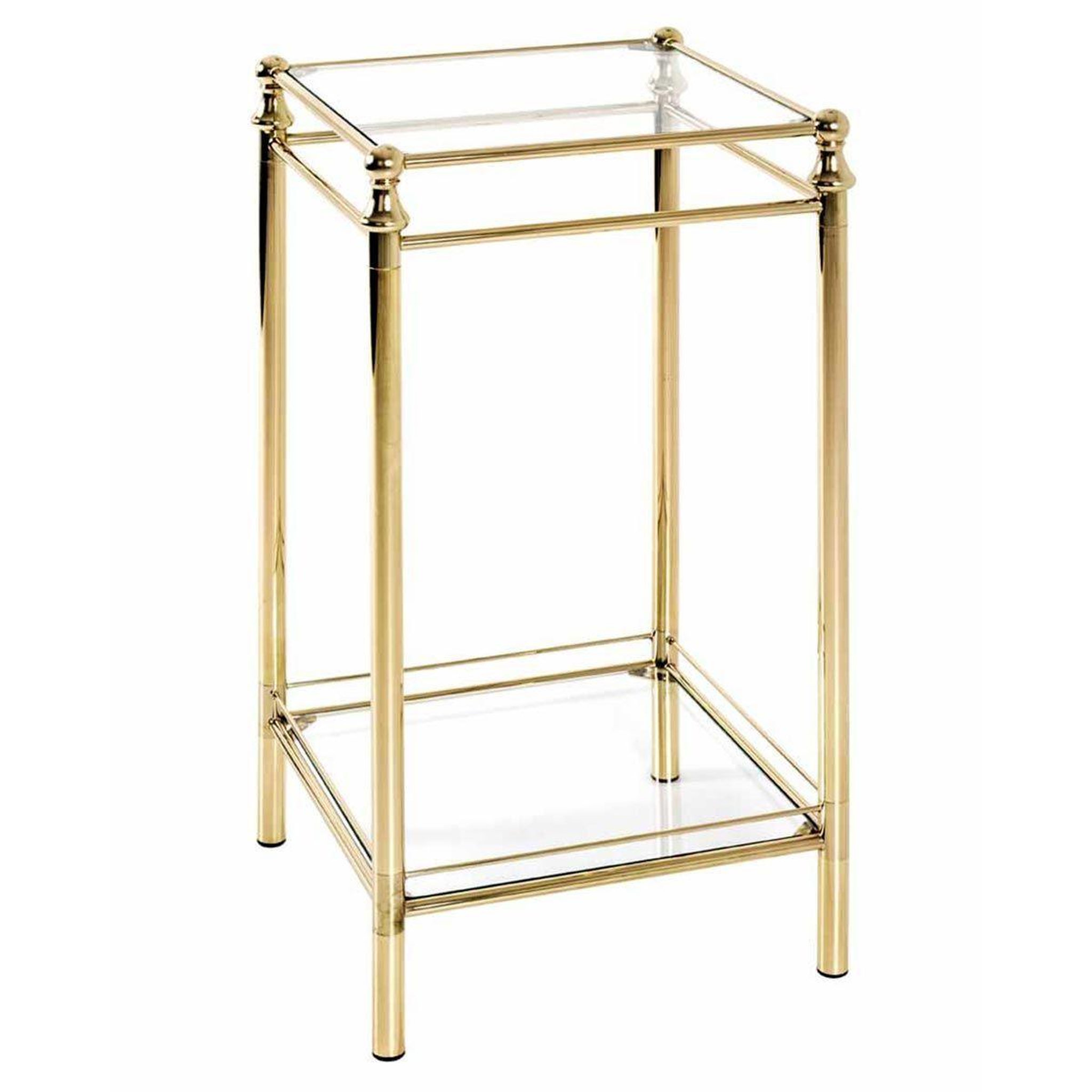 Paris Prix Console design  laitonné  73cm or