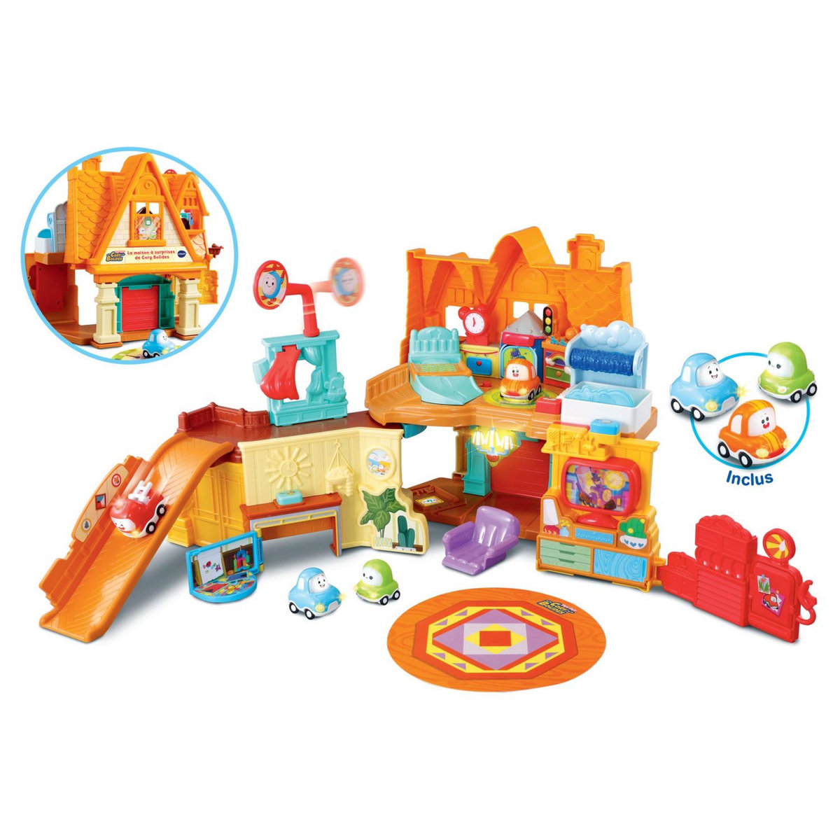 VTECH Tut Tut Cory Bolides maison à surprises 
