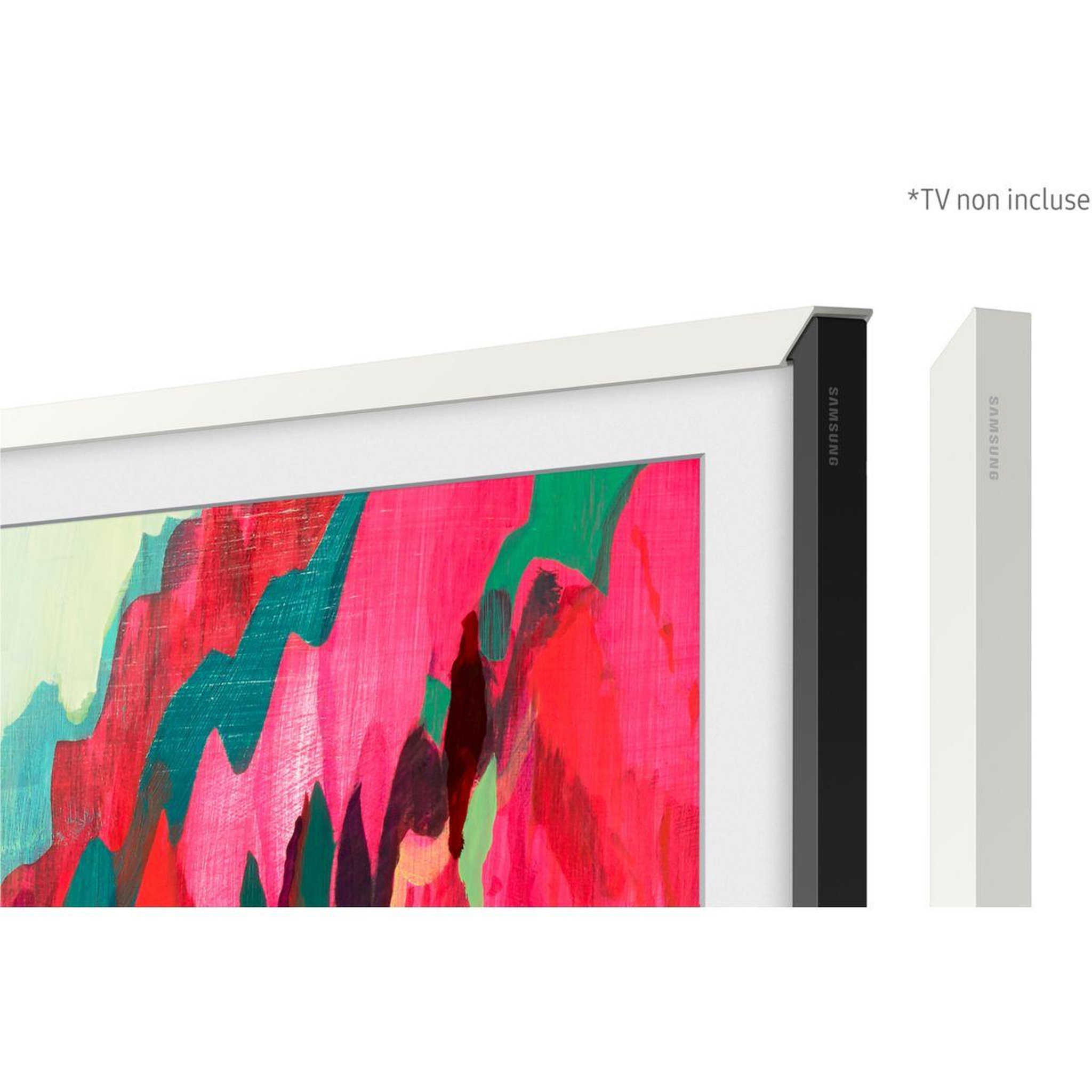 Voir la diapositive 5 : Samsung Cadre the frame 75'' 2025 blanc