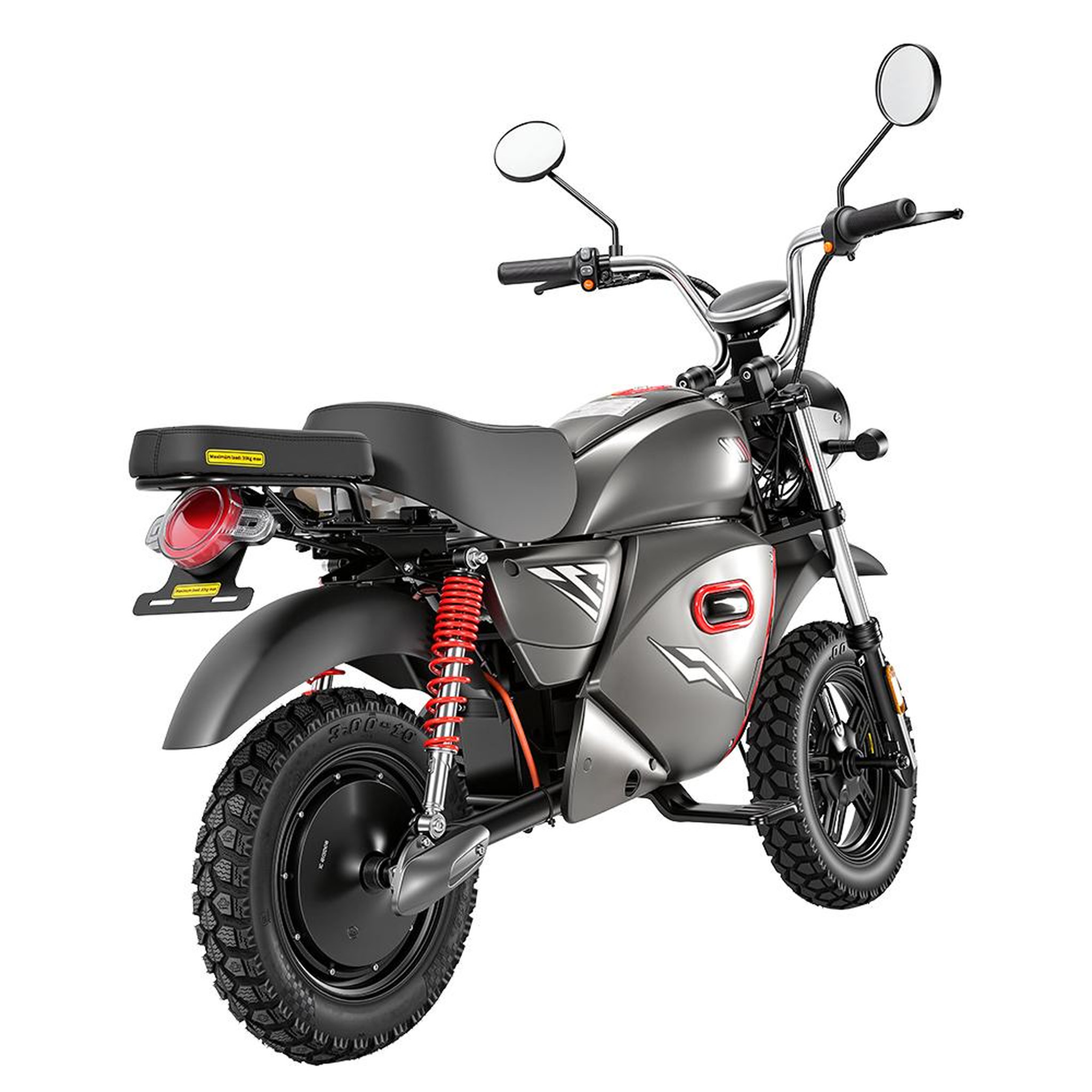 Voir la diapositive 4 : ISCOOTER Trottinette électrique iScooter Y18 – Pneus tout-terrain de 15 pouces, batterie 48 V 20 Ah, déverrouillage NFC