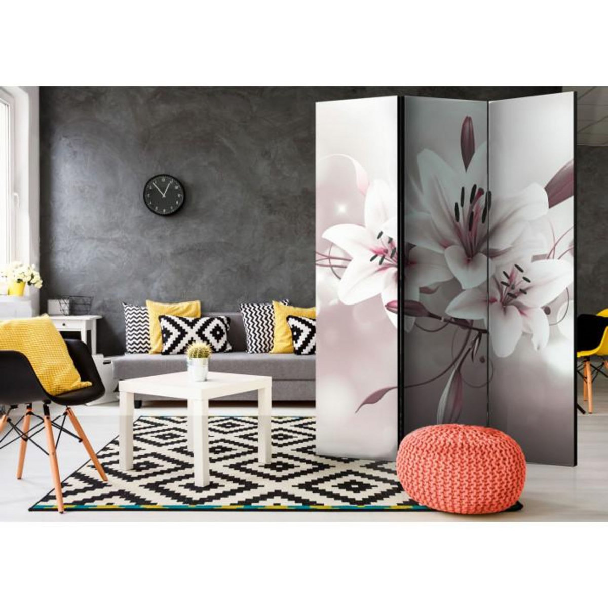 Paris Prix Paravent 3 Volets  Favourite of Kings  135x172cm