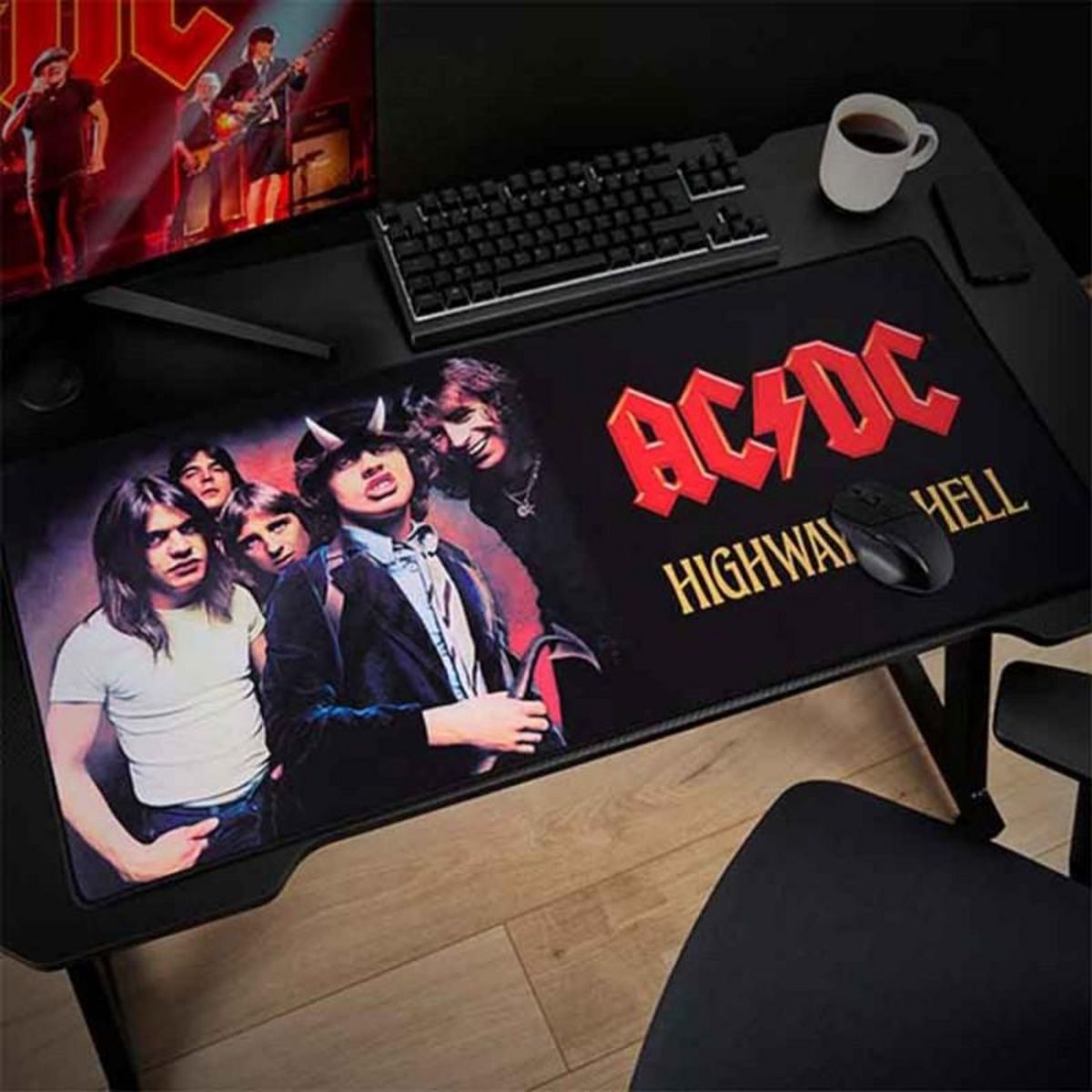 Subsonic Tapis de souris XXL AC/DC