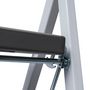 Voir la diapositive 4 : WERKAPRO Marchepied pliable 3 marches WERKA PRO