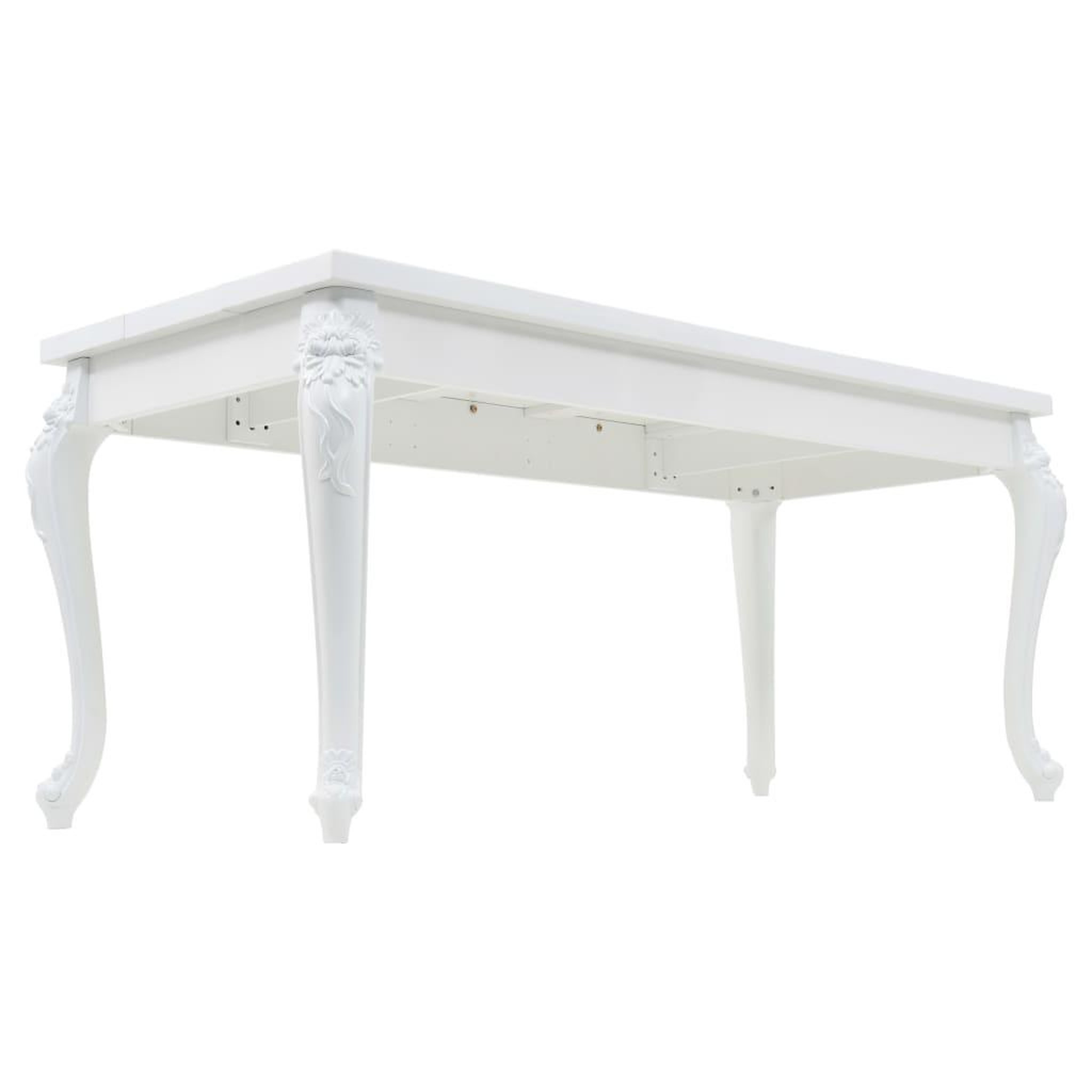 Voir la diapositive 5 : VIDAXL Table a manger 179x89x81 cm blanc brillant