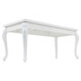 Voir la diapositive 5 : VIDAXL Table a manger 179x89x81 cm Blanc brillant