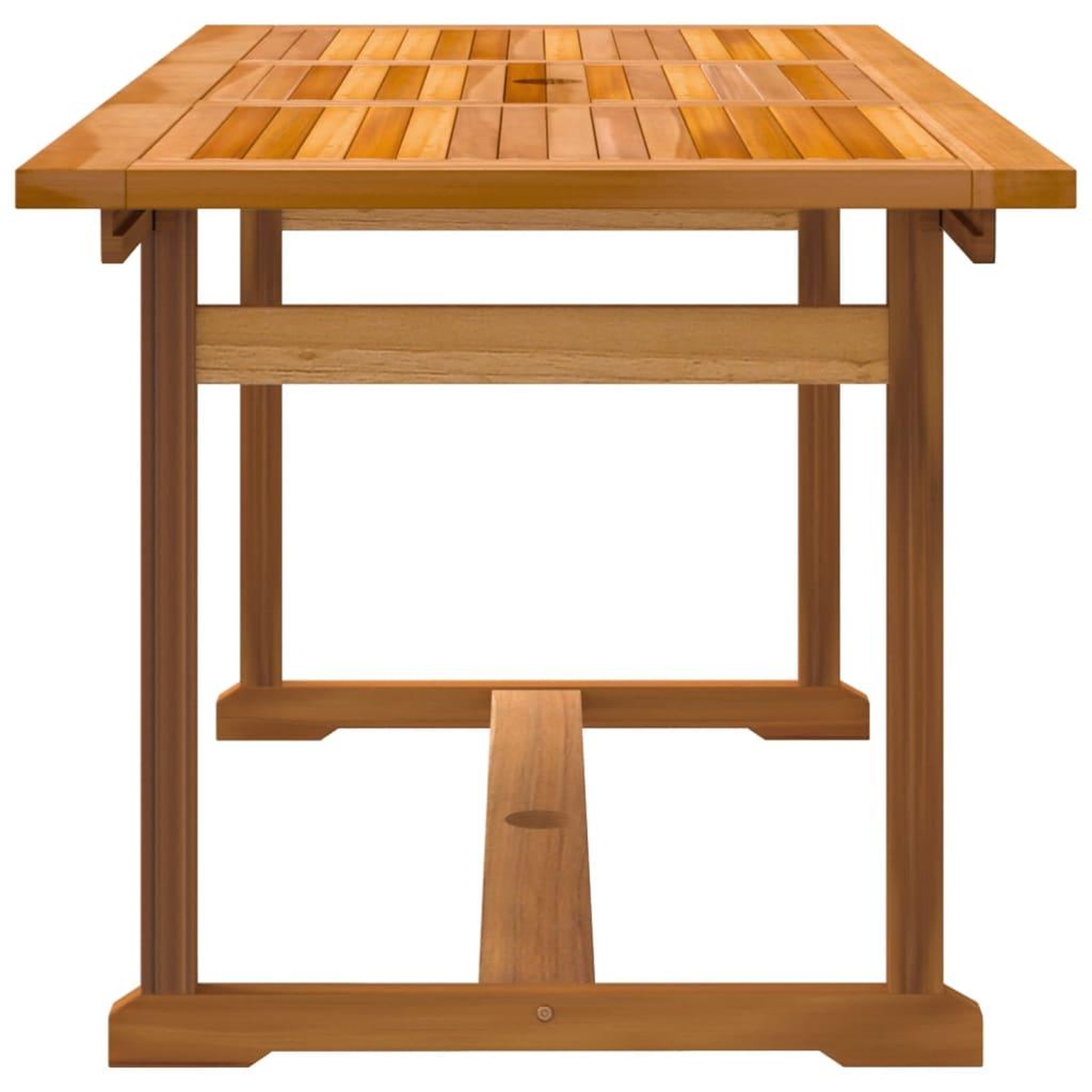 Voir la diapositive 5 : VIDAXL Ensemble a Manger de jardin 7pcs bois d'acacia solide textilene