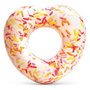 Voir la diapositive 1 : INTEX Bouée Gonflable Cœur  Donut  94cm Multicolore