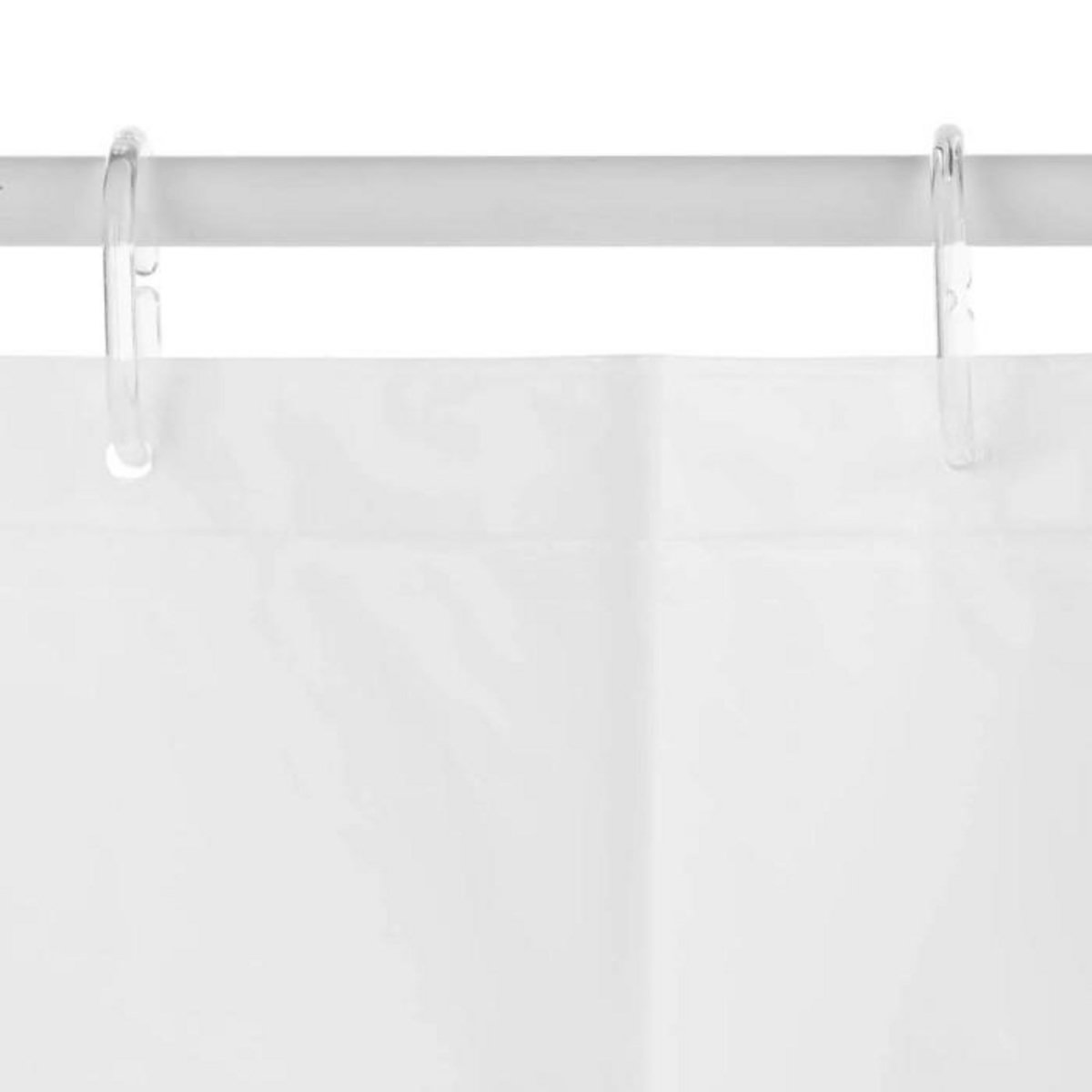 B BASIC & CO Rideau de Douche  Eva  180x200cm Blanc