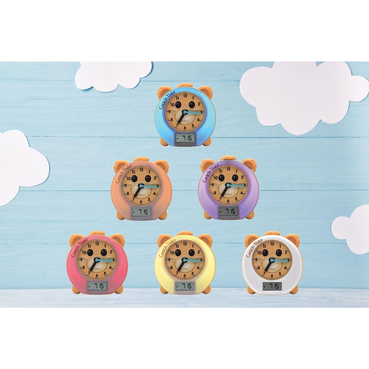 Lexibook THEO mon Réveil Éducatif Coach de Sommeil (Français)